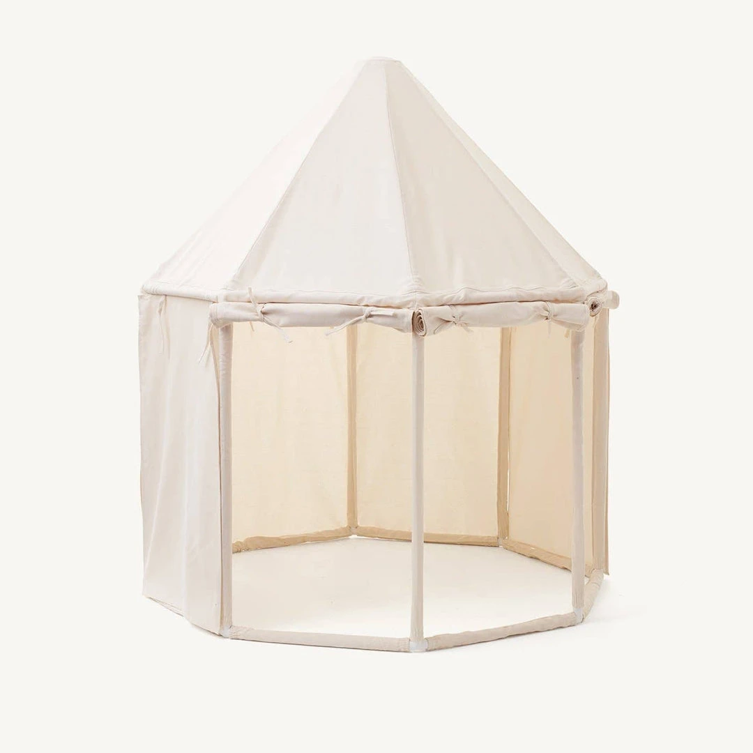 Kids Concept Kid's Concept - Pavilion Play Tent Off White Holiday Shop 3 Kids Concept Kid's Concept - Pavilion Play Tent Off White Holiday Shop