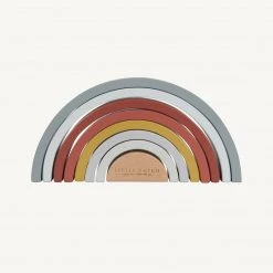Activity Toys Little Dutch - Wooden Rainbow Stacker Pure & Nature