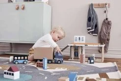 Kids Concept Kid's Concept - AIDEN 3 In One Wooden Toy Service Centre Wooden Play Sets