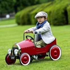 Ride On Toys & Rockers Baghera Classic Red Pedal Car