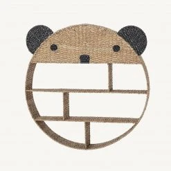 Bloomingville - Bear Bookcase In Natural Bankuan Grass Furniture & Storage 9 Bloomingville - Bear Bookcase In Natural Bankuan Grass Furniture & Storage