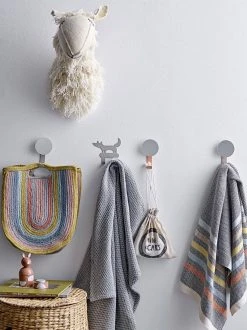 Bloomingville - Panda Storage Basket With Lid In Water Hyacinth