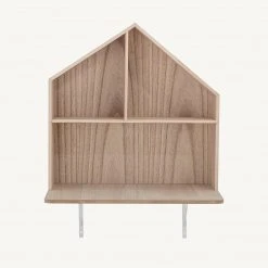 Bloomingville - Lai Wooden Wall Shelf With Desk 7 Bloomingville - Lai Wooden Wall Shelf With Desk