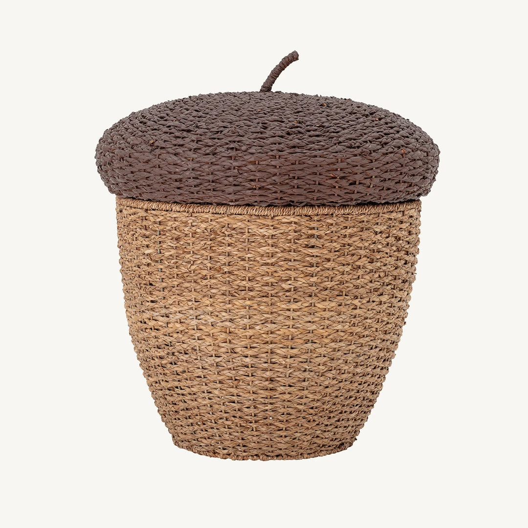 Bloomingville - Finus Acorn Basket In Seagrass 3 Bloomingville - Finus Acorn Basket In Seagrass