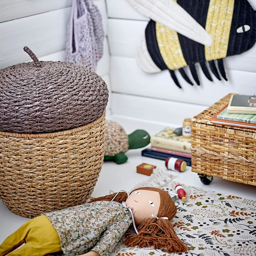 Bloomingville - Finus Acorn Basket In Seagrass 4 Bloomingville - Finus Acorn Basket In Seagrass