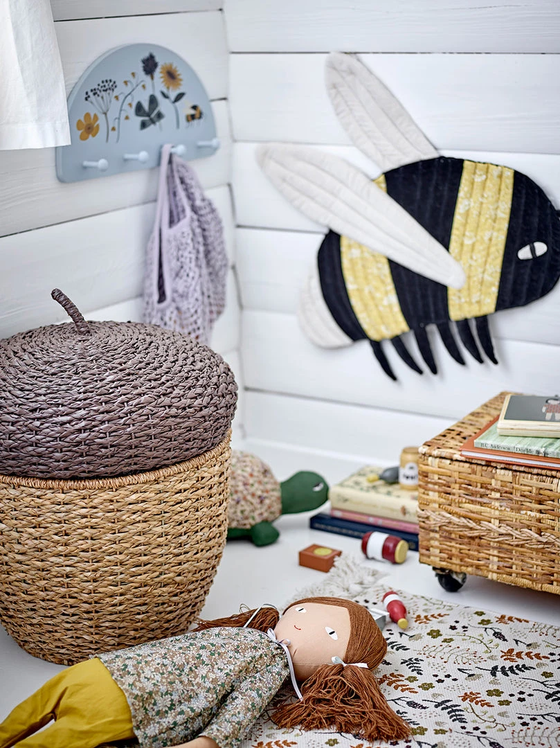Bloomingville - Finus Acorn Basket In Seagrass 6 Bloomingville - Finus Acorn Basket In Seagrass