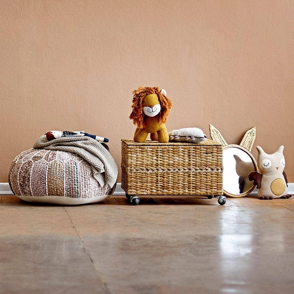 Sale Bloomingville - Holga Bunny Mirror In Natural Cane 6 Sale Bloomingville - Holga Bunny Mirror In Natural Cane