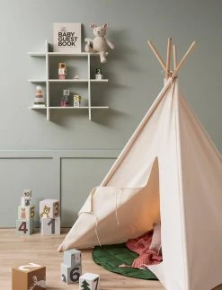 Kids Concept Kid's Concept - Tipi / Teepee Play Tent Off White Holiday Shop