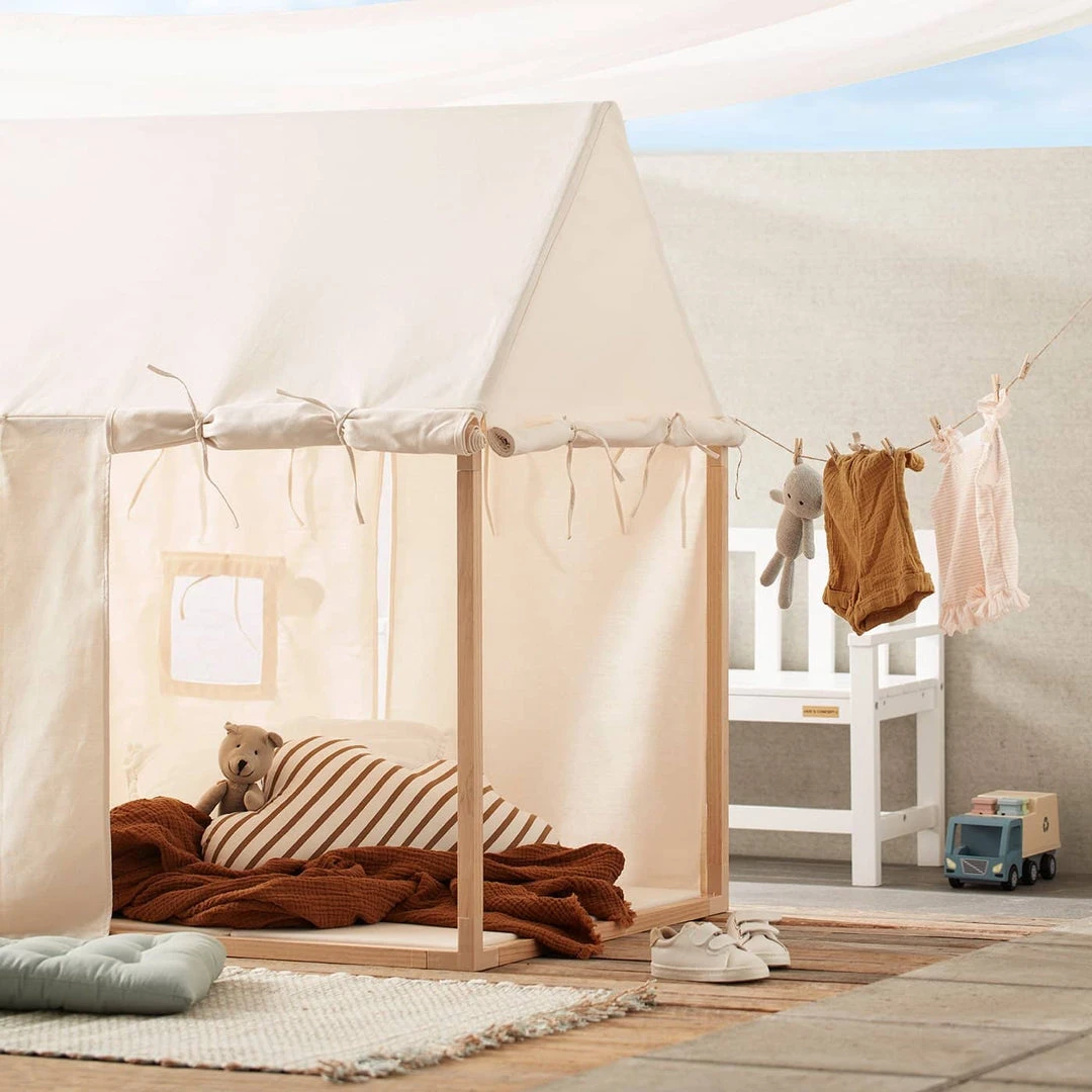 Kids Concept Kid's Concept - Play House Tent Off White Holiday Shop 8 Kids Concept Kid's Concept - Play House Tent Off White Holiday Shop