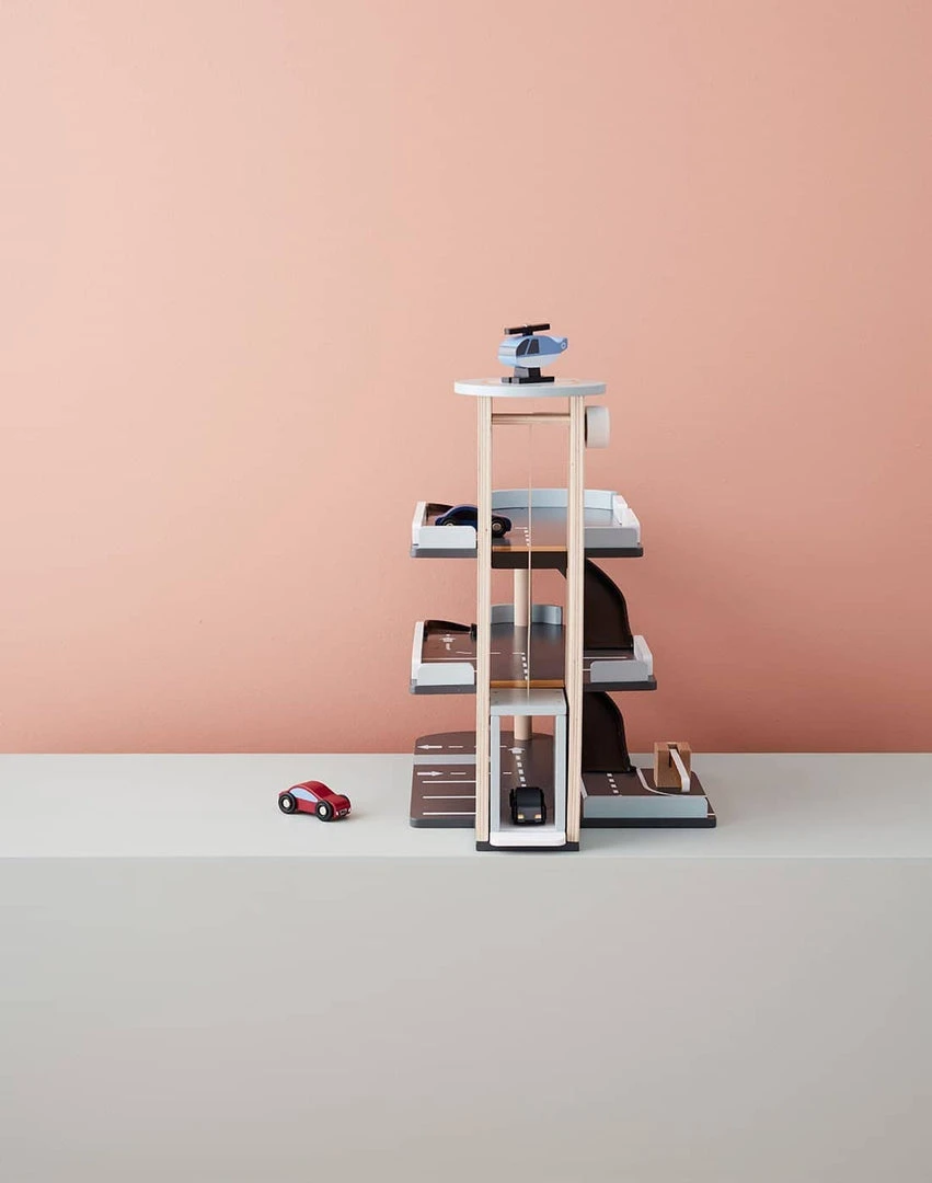 Kids Concept Kid's Concept - AIDEN 3 Level Wooden Garage / Car Park Play Set 11 Kids Concept Kid's Concept - AIDEN 3 Level Wooden Garage / Car Park Play Set