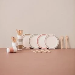 Kids Concept Pretend Play Kid's Concept - KID'S HUB Dinnerware Play Set