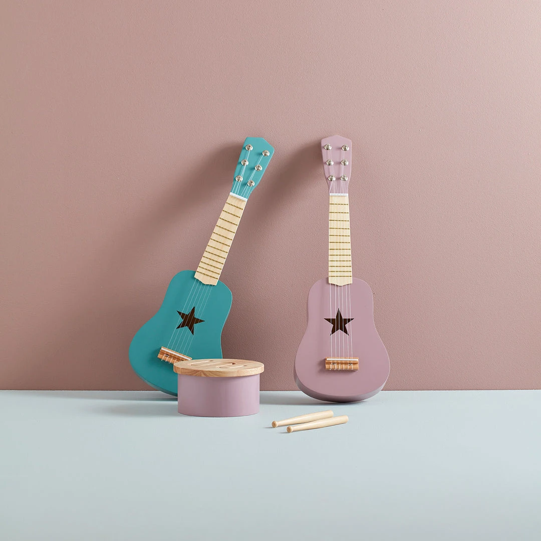 Kids Concept Sale Kid's Concept - Star Green Wooden Toy Guitar 4 Kids Concept Sale Kid's Concept - Star Green Wooden Toy Guitar