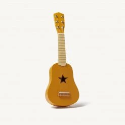 Kids Concept Kid's Concept - Star Yellow Wooden Toy Guitar