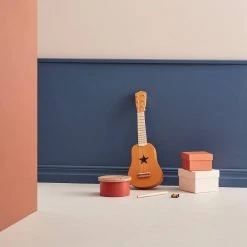 Kids Concept Kid's Concept - Star Yellow Wooden Toy Guitar 11 Kids Concept Kid's Concept - Star Yellow Wooden Toy Guitar