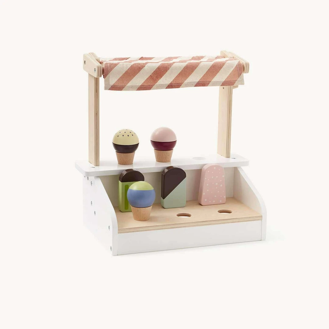 Kids Concept Kid's Concept - KID'S HUB Ice Cream Stand With 6 Ice Creams Cones And Ice Lollies Sale 3 Kids Concept Kid's Concept - KID'S HUB Ice Cream Stand With 6 Ice Creams Cones And Ice Lollies Sale