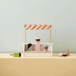 Kids Concept Kid's Concept - KID'S HUB Ice Cream Stand With 6 Ice Creams Cones And Ice Lollies Sale 9 Kids Concept Kid's Concept - KID'S HUB Ice Cream Stand With 6 Ice Creams Cones And Ice Lollies Sale