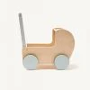 Kids Concept Kid's Concept - Wooden Dolls Pram Natural / Dusty Green