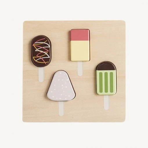 Kids Concept Kid's Concept - KID'S HUB Wooden Ice Cream Puzzle Sale 3 Kids Concept Kid's Concept - KID'S HUB Wooden Ice Cream Puzzle Sale