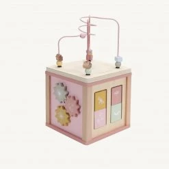 Little Dutch - Wooden Activity Cube Wild Flowers