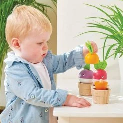 Sale Le Toy Van - Petilou Wooden 'Stacking Veggies'