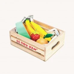 Le Toy Van - Honeybee Market Wooden Fruits '5 A Day' Crate
