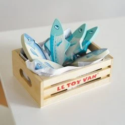 Le Toy Van - Honeybee Market Wooden Fresh Fish Crate