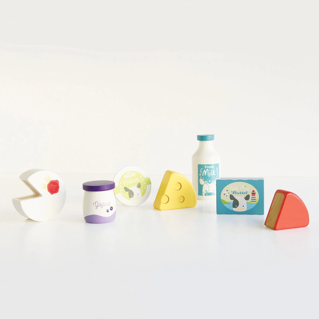 Pretend Play Le Toy Van - Honeybee Market Cheese & Dairy Crate 7 Pretend Play Le Toy Van - Honeybee Market Cheese & Dairy Crate