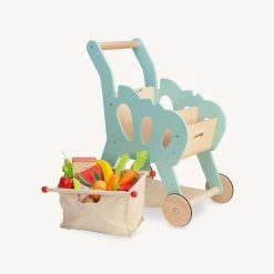 Le Toy Van - Honeybake Wooden Shopping Trolley 12 Le Toy Van - Honeybake Wooden Shopping Trolley