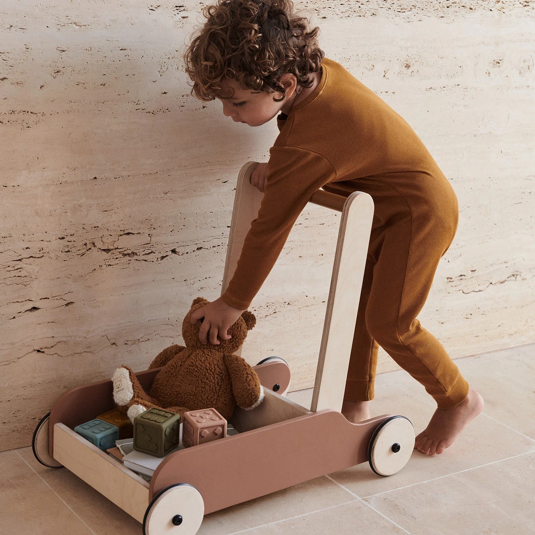 Liewood - Bonnie Push Cart - Tuscany Rose / Golden Caramel Mix 4 Liewood - Bonnie Push Cart - Tuscany Rose / Golden Caramel Mix