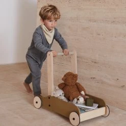 Liewood - Bonnie Push Cart - Sea Blue / Oat Mix