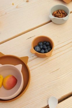 Liewood - Cathy Silicone Baby Feeding Set - Cat / Pale Tuscany Multi Mix 9 Liewood - Cathy Silicone Baby Feeding Set - Cat / Pale Tuscany Multi Mix