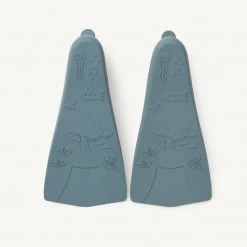 Holiday Shop Liewood - Gustav Swim Fins - Whale Blue (available In 3 Sizes)