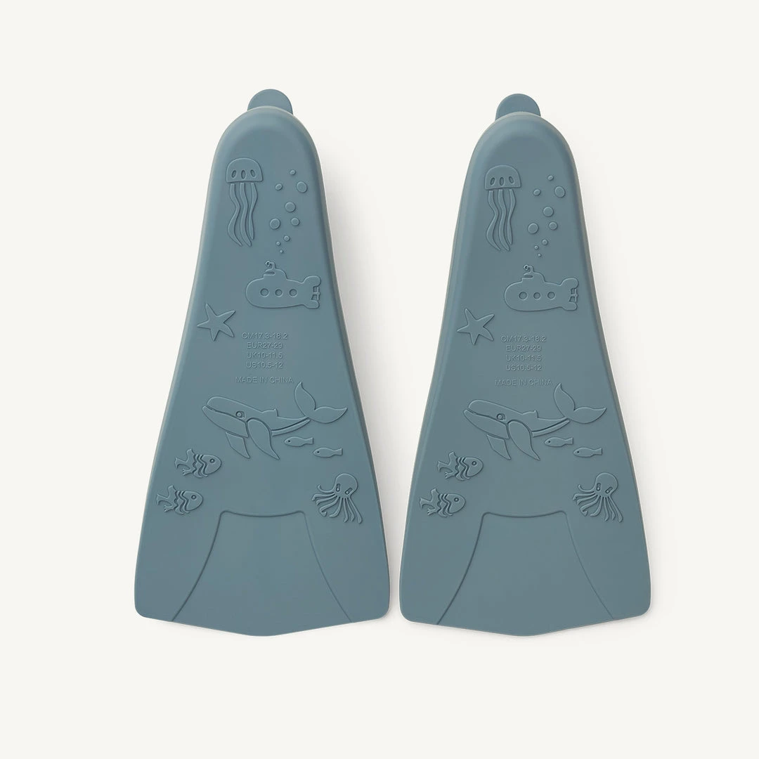 Holiday Shop Liewood - Gustav Swim Fins - Whale Blue (available In 3 Sizes) 4 Holiday Shop Liewood - Gustav Swim Fins - Whale Blue (available In 3 Sizes)