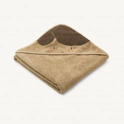 Liewood - Augusta Hooded Junior Towel - Doll / Oat Sale