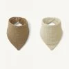 Liewood - Andrea Bib 2 Pack - Oat / Sandy Mix