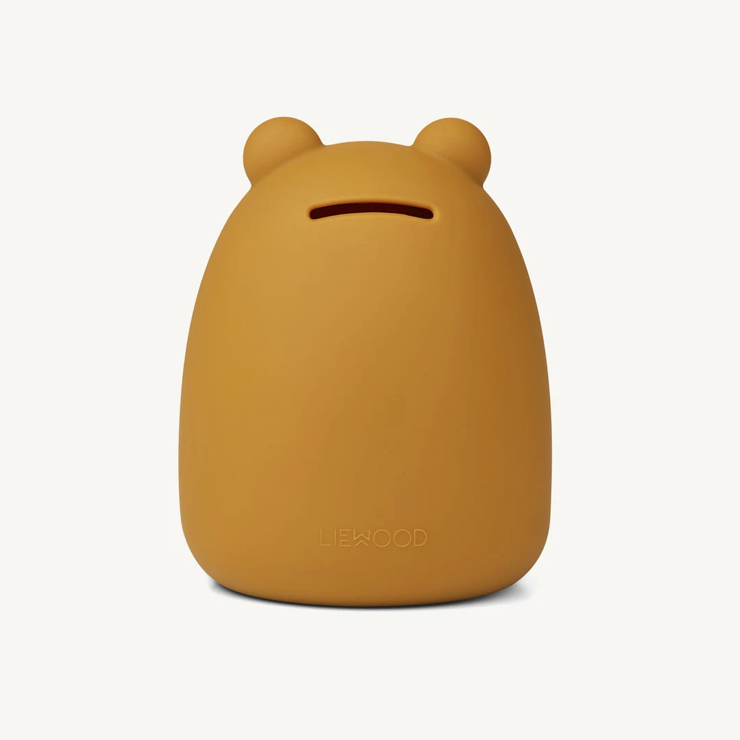 Liewood - Palma Money Bank - Mr Bear Golden Caramel Sale 4 Liewood - Palma Money Bank - Mr Bear Golden Caramel Sale