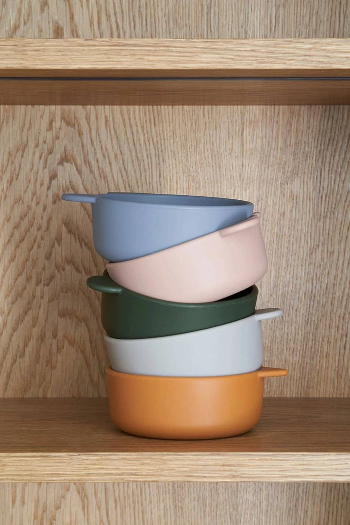 Liewood - Iggy Silicone Bowls - 4 Pack Blue Mix Sale