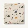 Liewood - Ben Organic Cotton Muslin Swaddle Print - Dino Mix Sale