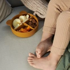 Sale Liewood - Connie Divider Bowl 2-Pack - Sandy/Oat Mix