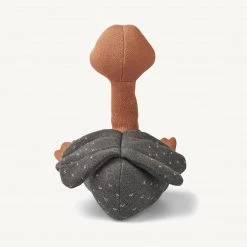 Soft Toys Liewood - Charlotte Ostrich Teddy 30 Cm - Dark Grey Melange