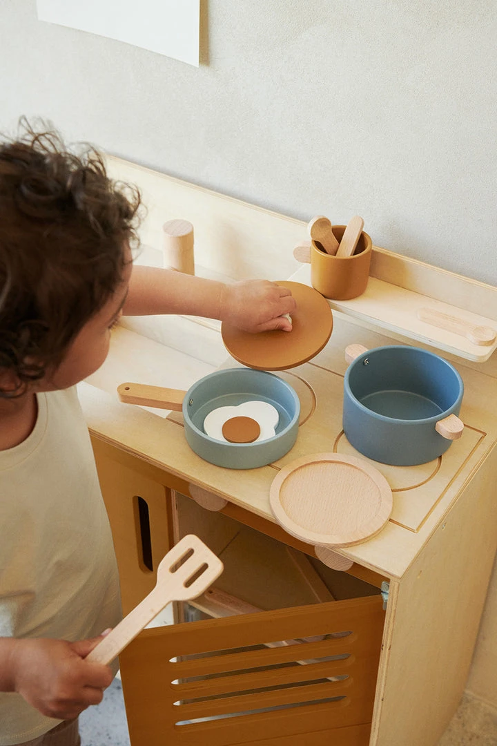 Sale Liewood - Callum Play Tableware - Blue Multi Mix