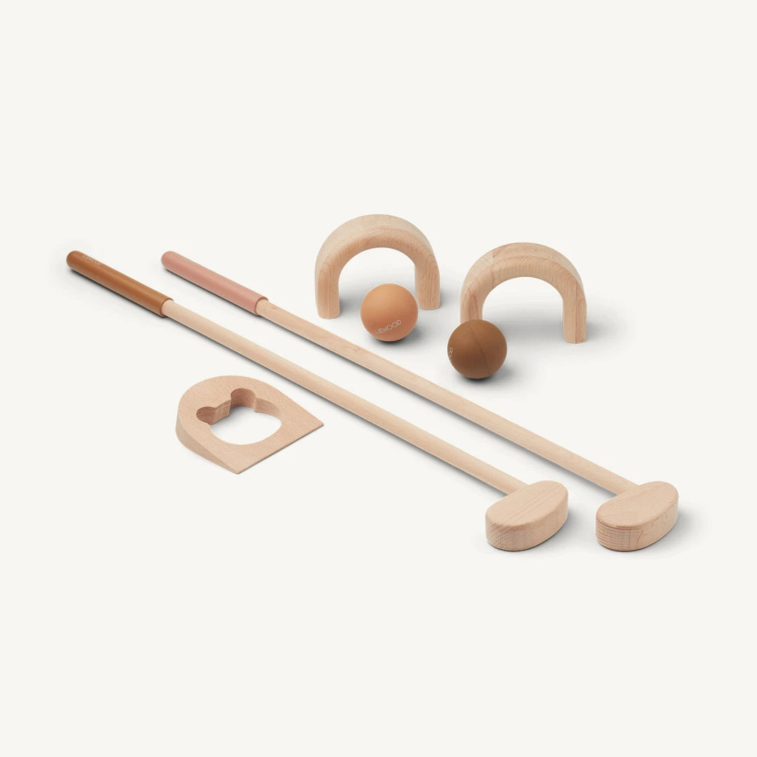 Liewood - Mary Golf Set - Golden Caramel / Tuscany Rose Mix