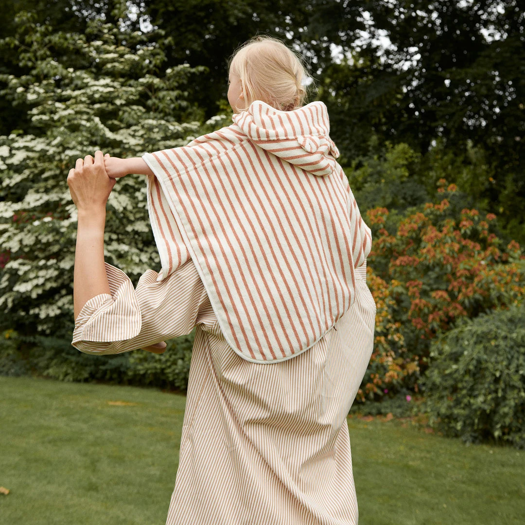 Holiday Shop Liewood - Izzy Poncho (various Sizes) - Y/D Stripe: Tuscany Rose / Creme De La Creme 5 Holiday Shop Liewood - Izzy Poncho (various Sizes) - Y/D Stripe: Tuscany Rose / Creme De La Creme