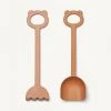 Holiday Shop Liewood - Hilda Shovel & Rake - Almond / Tuscany Rose Mix