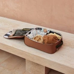 Liewood - Jeremy Suitcase - Mr Bear Golden Caramel Holiday Shop