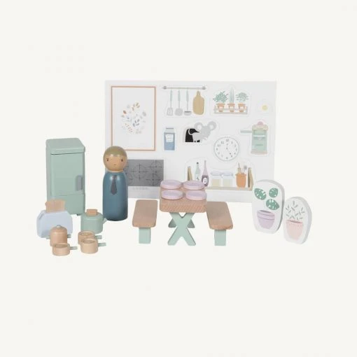 Dolls & Dolls Toys Little Dutch - Doll’s House Kitchen Playset