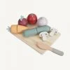 Pretend Play Little Dutch - Wooden Cutting Vegetables Play Set