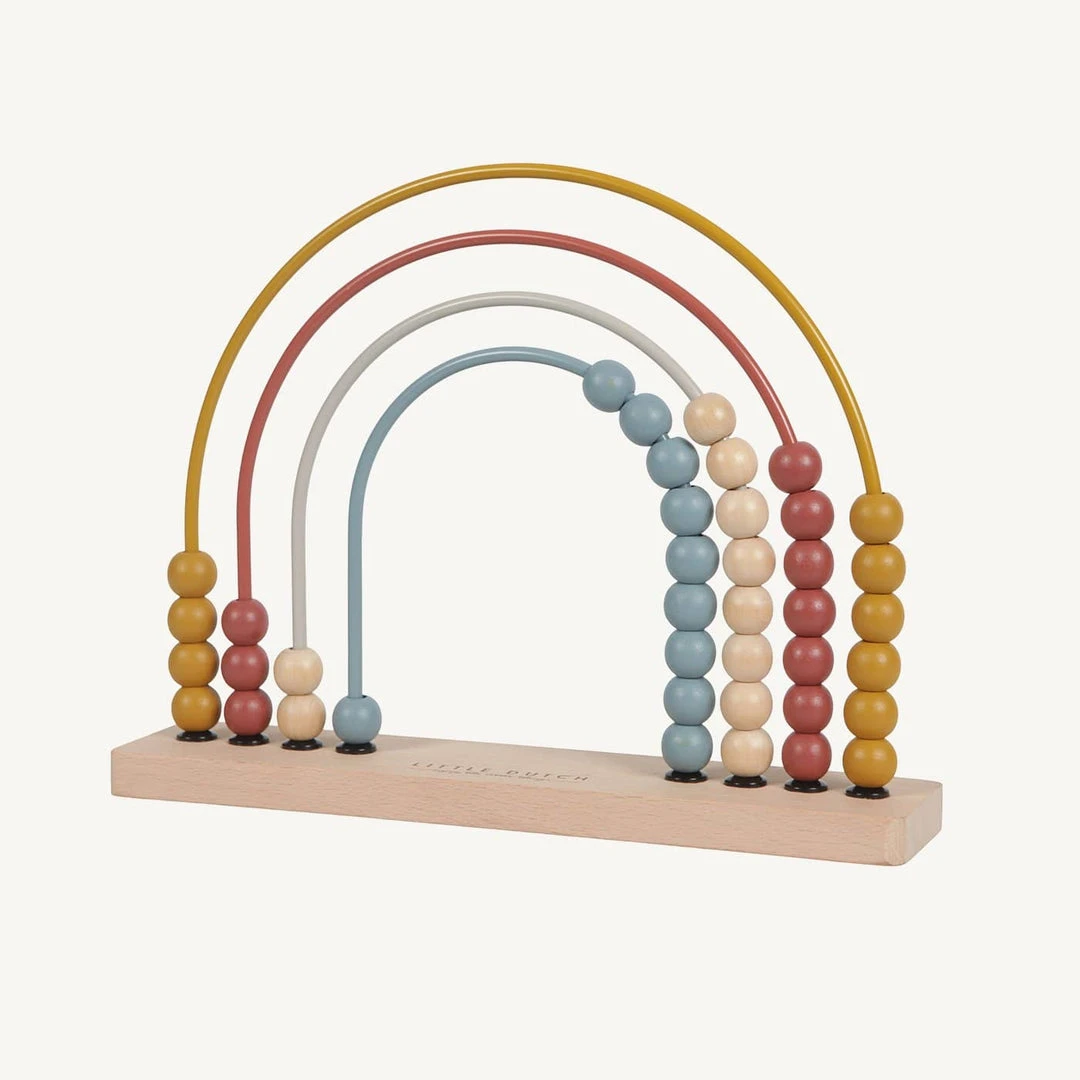 Games & Puzzles Little Dutch - Rainbow Abacus Pure & Nature 5 Games & Puzzles Little Dutch - Rainbow Abacus Pure & Nature
