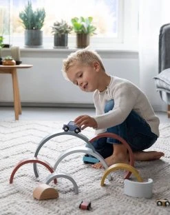 Activity Toys Little Dutch - Wooden Rainbow Stacker Pure & Nature 14 Activity Toys Little Dutch - Wooden Rainbow Stacker Pure & Nature