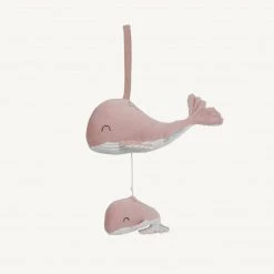 Sale Little Dutch - Music Box Whale Ocean Pink